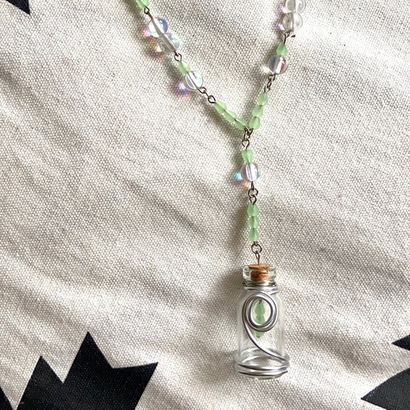 ⚡️ HANDMADE AVENTURINE ESSENTIAL OIL ROSARY ⚡️ - Picture 3 of 7